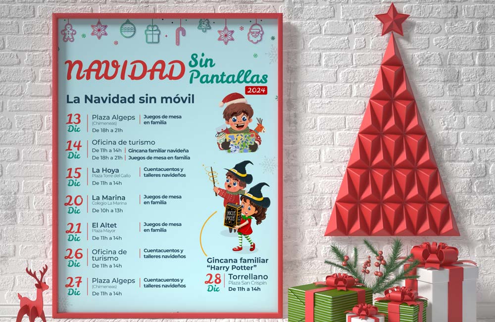 Navidad Sin Pantallas Elche 2024