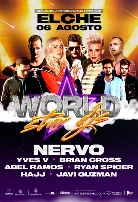 Nits-de-Festa-Elx-WORLD-STAR-DJ Barraca Popular Elche Fiestas Agosto 2023 - Parking UMH