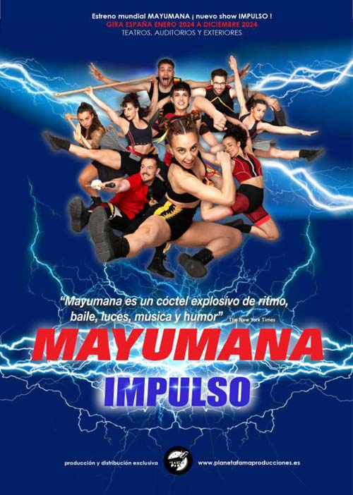 Impulso, Mayumana, Gran Teatro de Elche