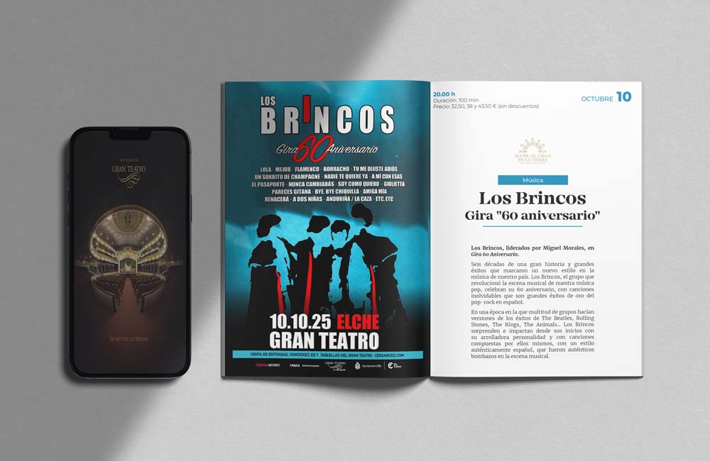 Los Brincos, Gira "60 aniversario" - Gran Teatro de Elche