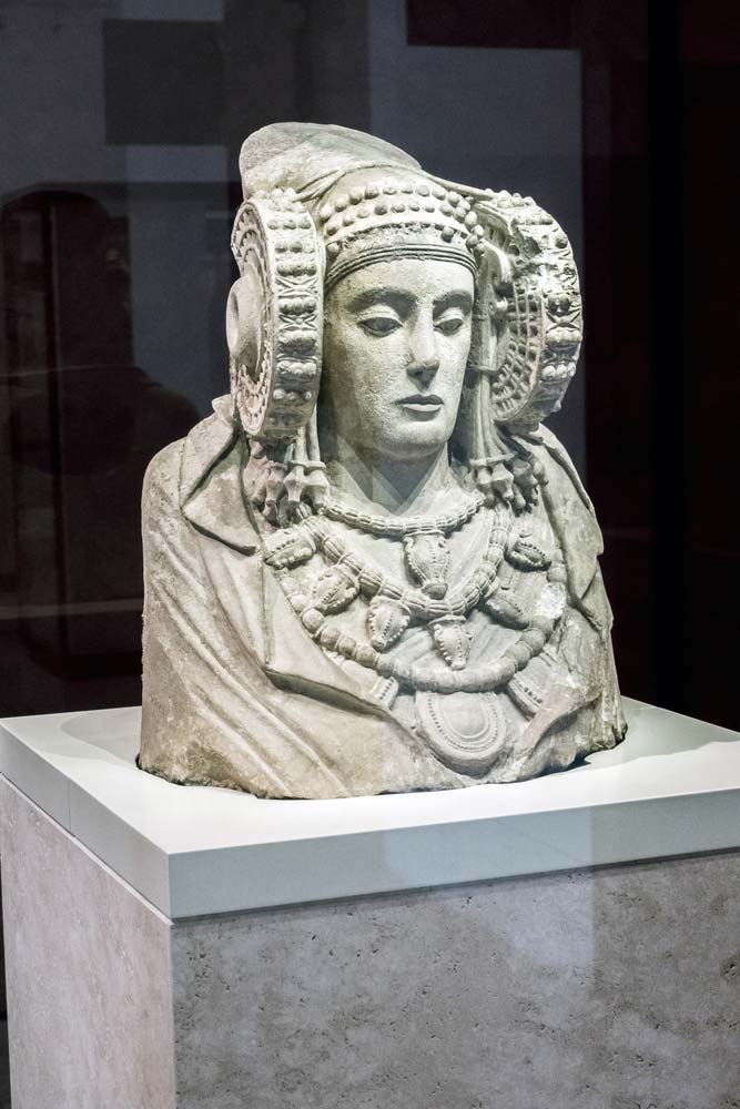 Dama de Elche en el Museo Arqueologico Nacional