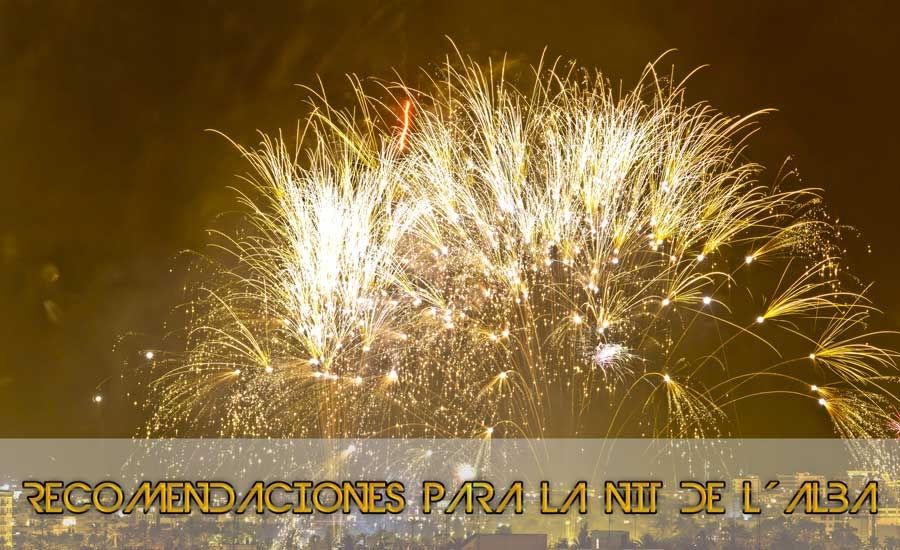 Recomendaciones para la Nit de l´Albà