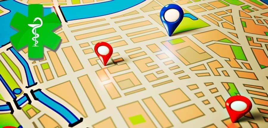 Mapa de las Farmacias de Elche