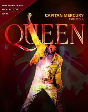 Capitán Mercury, Tributo a Queen, La Llotja