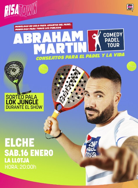 Abraham Martín - Comedy Padel Tour