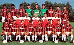 El Milán de Sacchi, equipos de leyenda