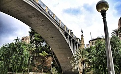 Puentes de Elche sobre el Río Vinalopó