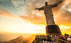 Estatua del Cristo Redentor, Monte Corcovado, Brasil
