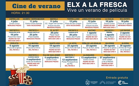 Cine de Verano: Elx a la Fresca 2025