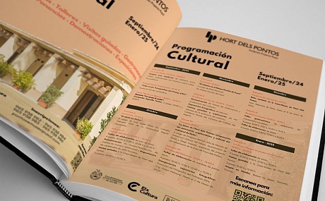 Programación Cultural Hort dels Pontos Septiembre 2024 Enero 2025