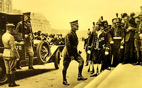 El polémico Tratado de Versalles que puso fin a la Primera Guerra Mundial