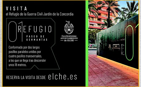Descubre el Refugio Antiaéreo de la Guerra Civil del Paseo de Germanías en Elche