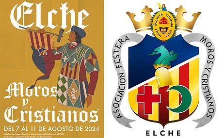 Programa Moros y Cristianos Fiestas de Agosto Elche 2024