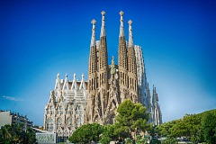 La Sagrada Familia de Antoni Gaudí en Barcelona